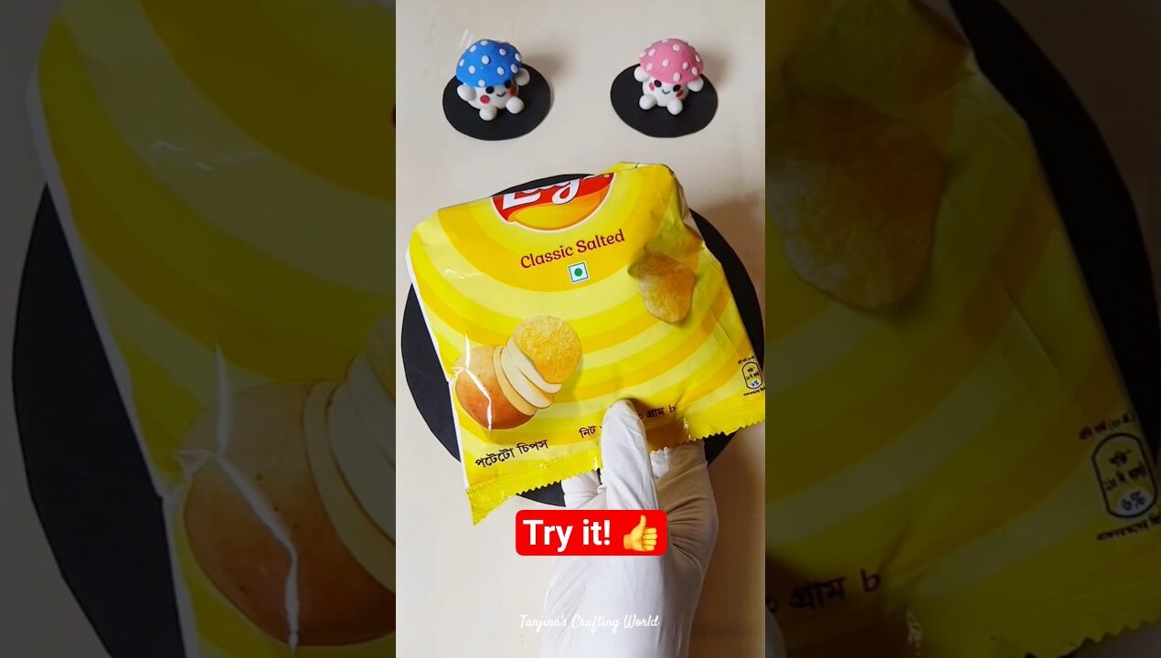 Creative Craft Idea 🥫👌 @TanjinasCraftingWorld #viral #diy #creative #ytshorts