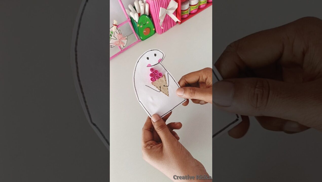 DIY Birthday Card Ideas at Home 🎂 Easy Handmade Card for Best Friend #shorts #diy #viral