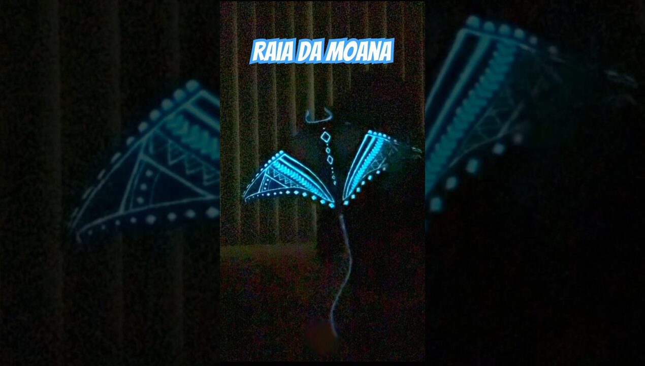 Fiz a Raia da Moana #moana #diy