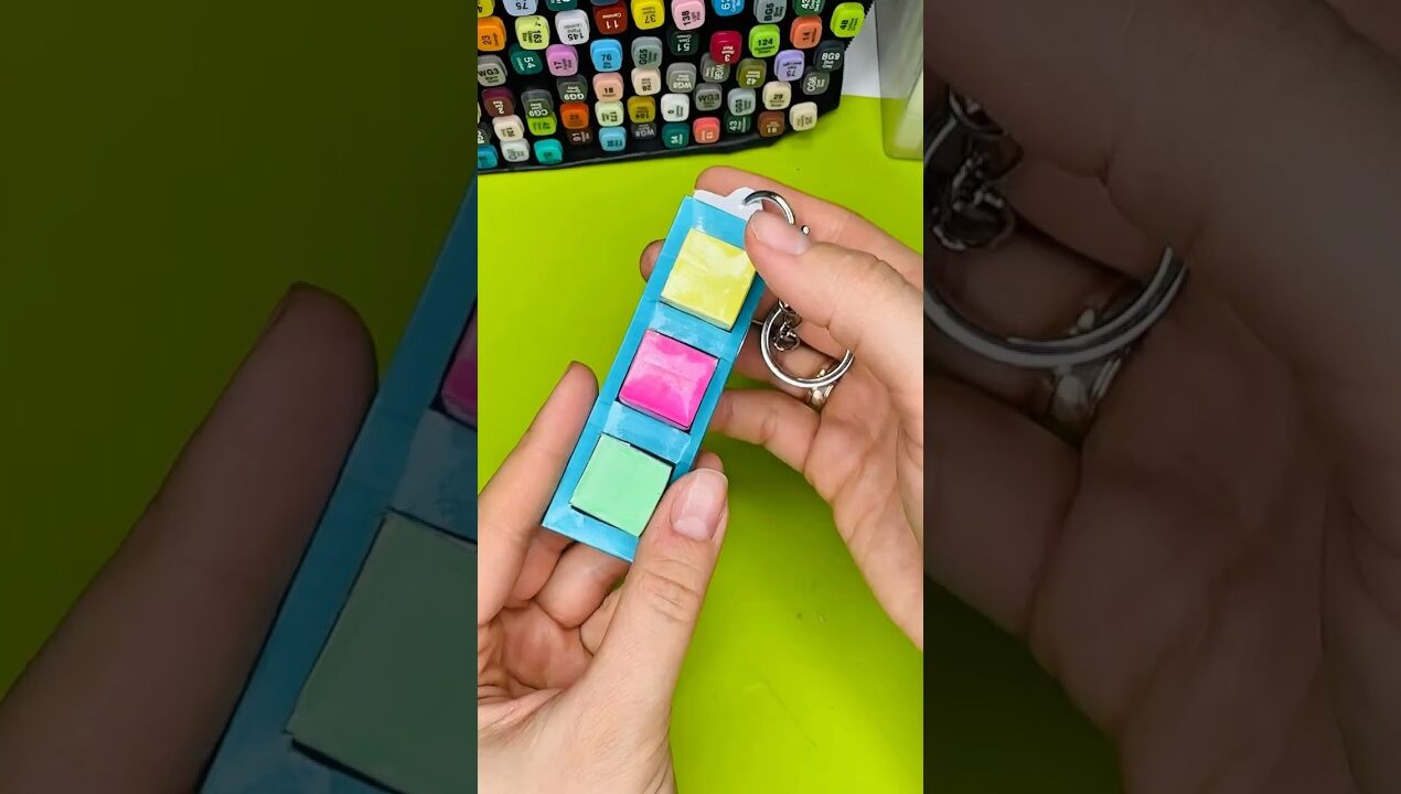 DIY Fidget Clicker Chain ⛓️‍💥🩷 #paperdiy #diy #art #drawing #paperart #papercrafts #easycraft
