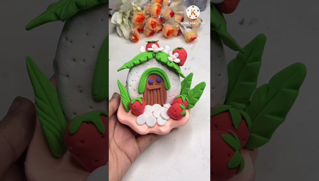 DIY idea 💕 How to make easily home with Super clay #trend #shots #painting #painting