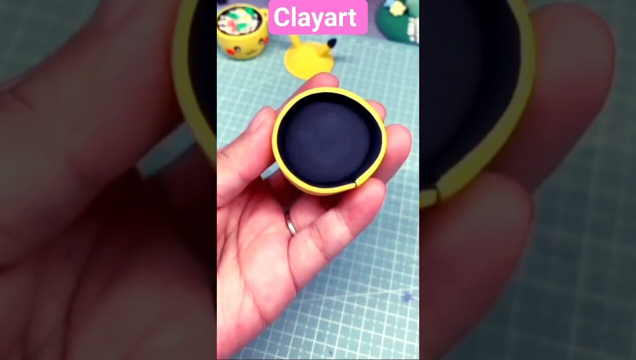 DIY idea 💞 How to make easily egg🍳 with Super clay #trend​​ #clay​​ #music​​ #funny​​ #clay​​