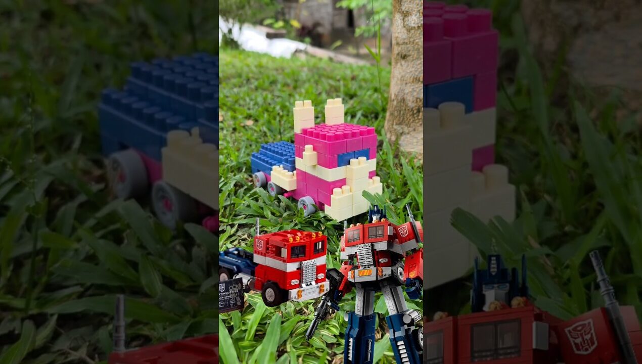 DIY Truck OPTIMUS PRIME #buildingblocks #diy