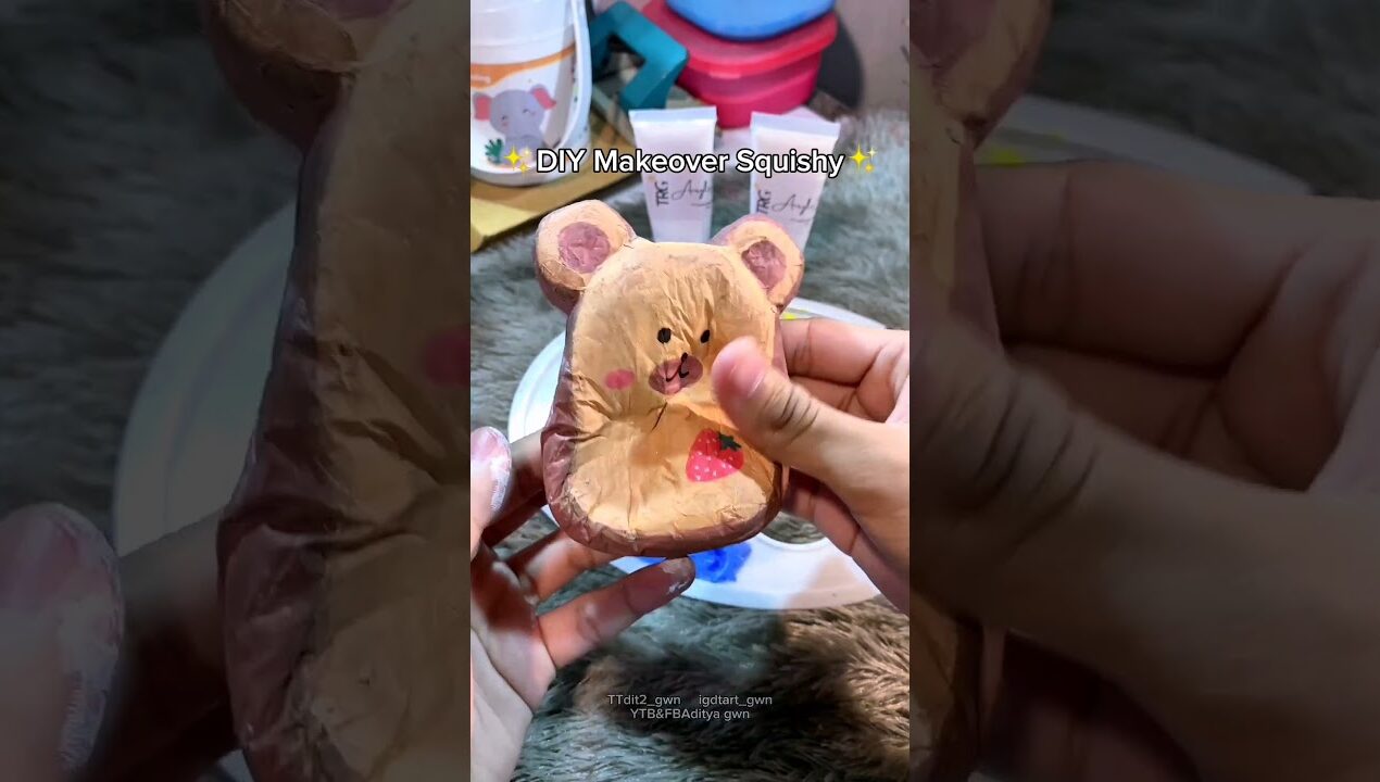 MakeOver Handmade Squishy #diy #diyproject #handmade #squishy #shortvideo