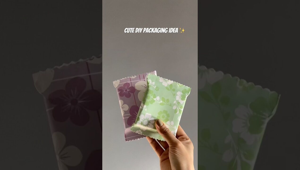 DIY packaging idea #diyideas #diy #diygiftideas #gift #diyshorts #handmade #packagingindia