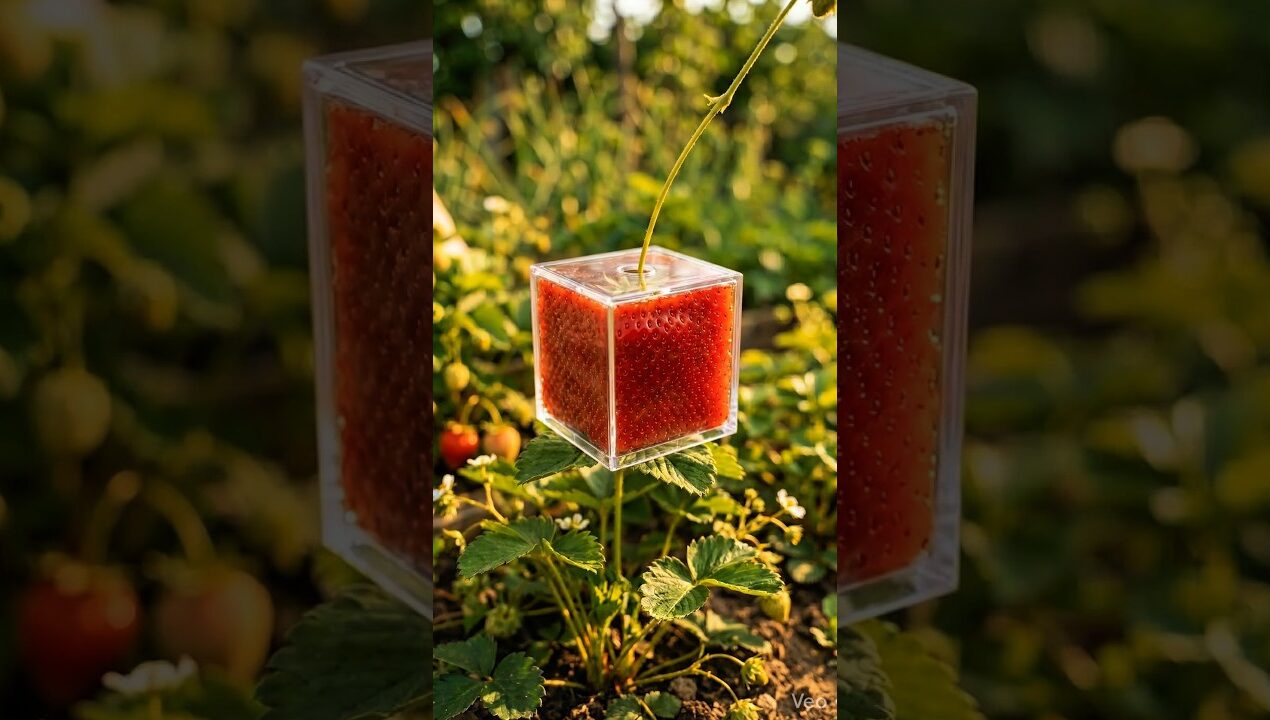 Strawberry square box Craft 🍓🔳 | Beautiful DIY Garden Idea