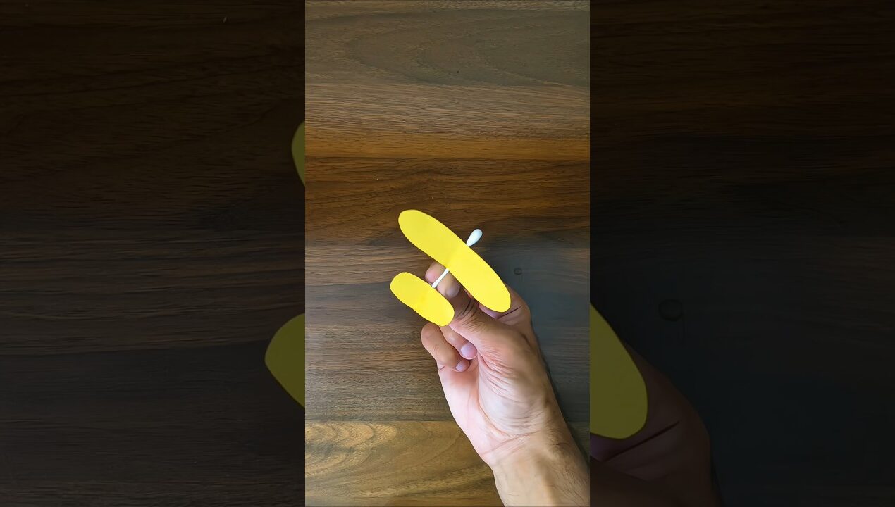 How to make Earbuds Paper Plane DIY #diy #shorts