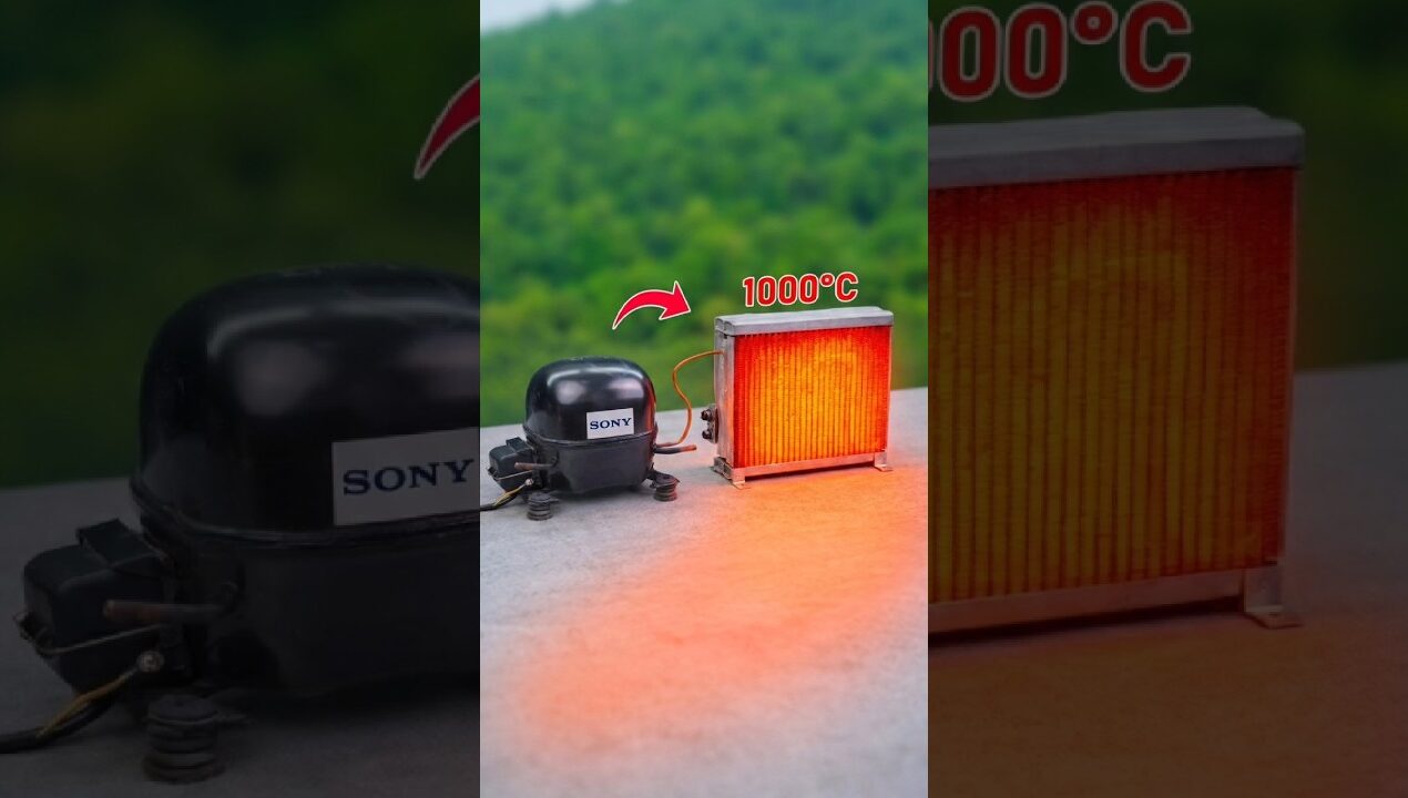 A Useful Fridge Compressor Cooling Idea Every Home Needs | Homemade DIY Invention