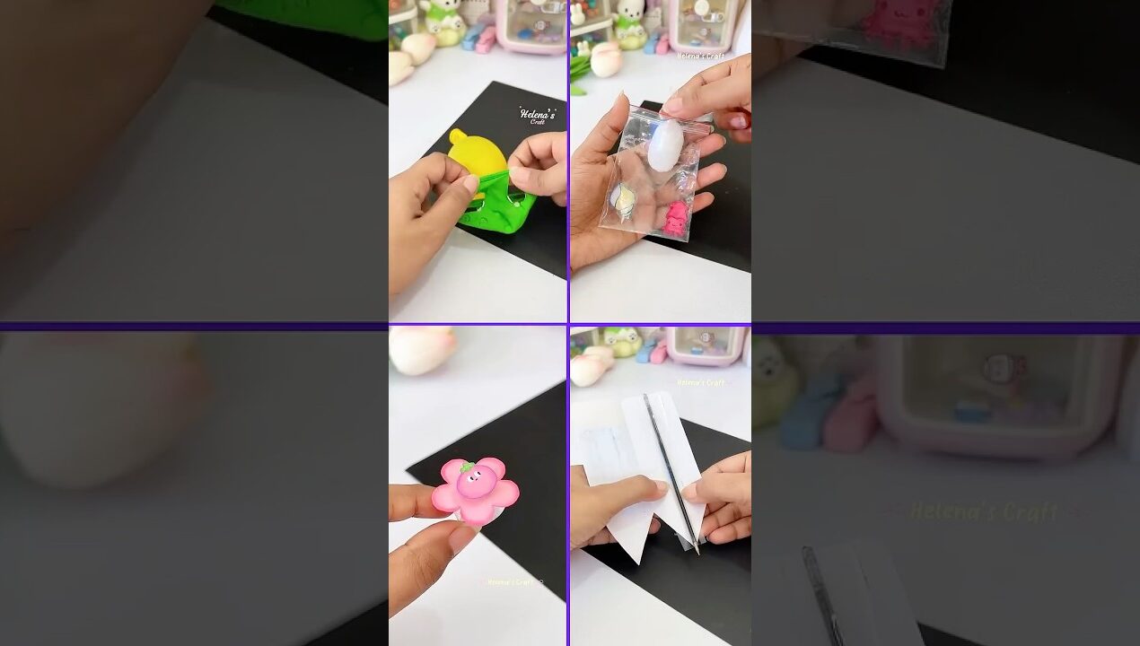 4 Creative Craft Ideas 🤩 #diy #shorts #craft #helenascraft #diyideas