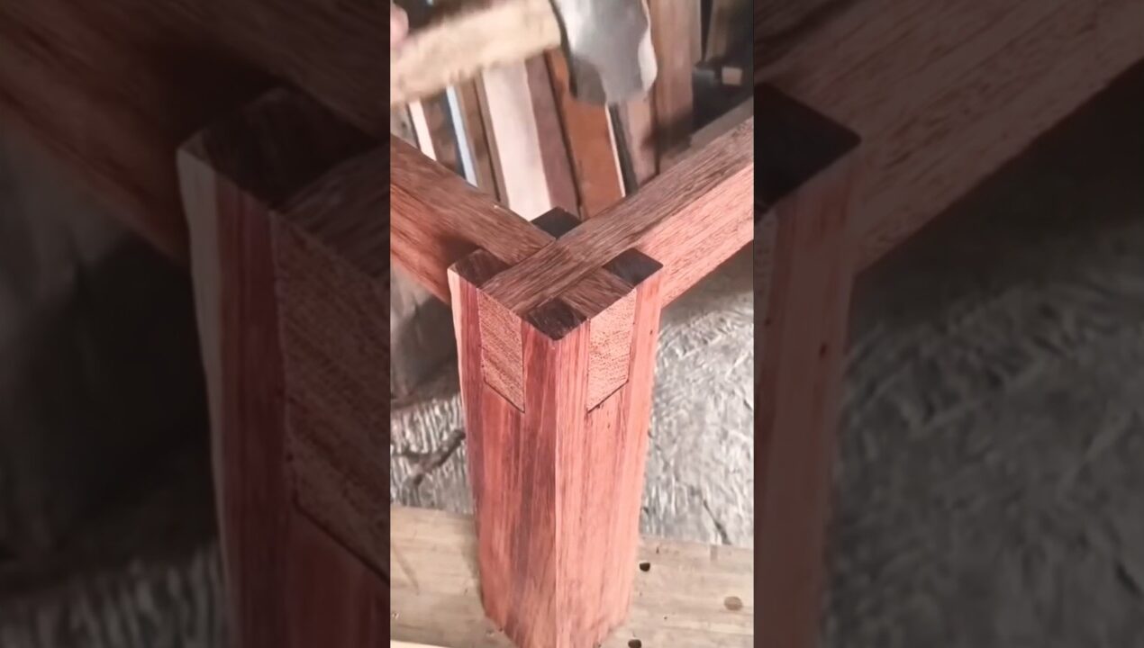 Simple Wood Joint Trick 🔥 Perfect DIY Woodworking Connection #sitework