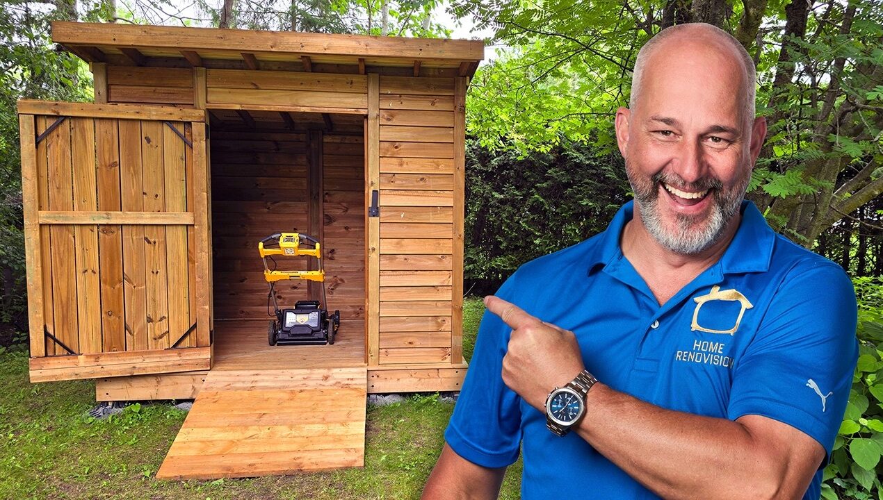 DIY Garden Shed in 2 Days (Budget Friendly & Simple Tools)
