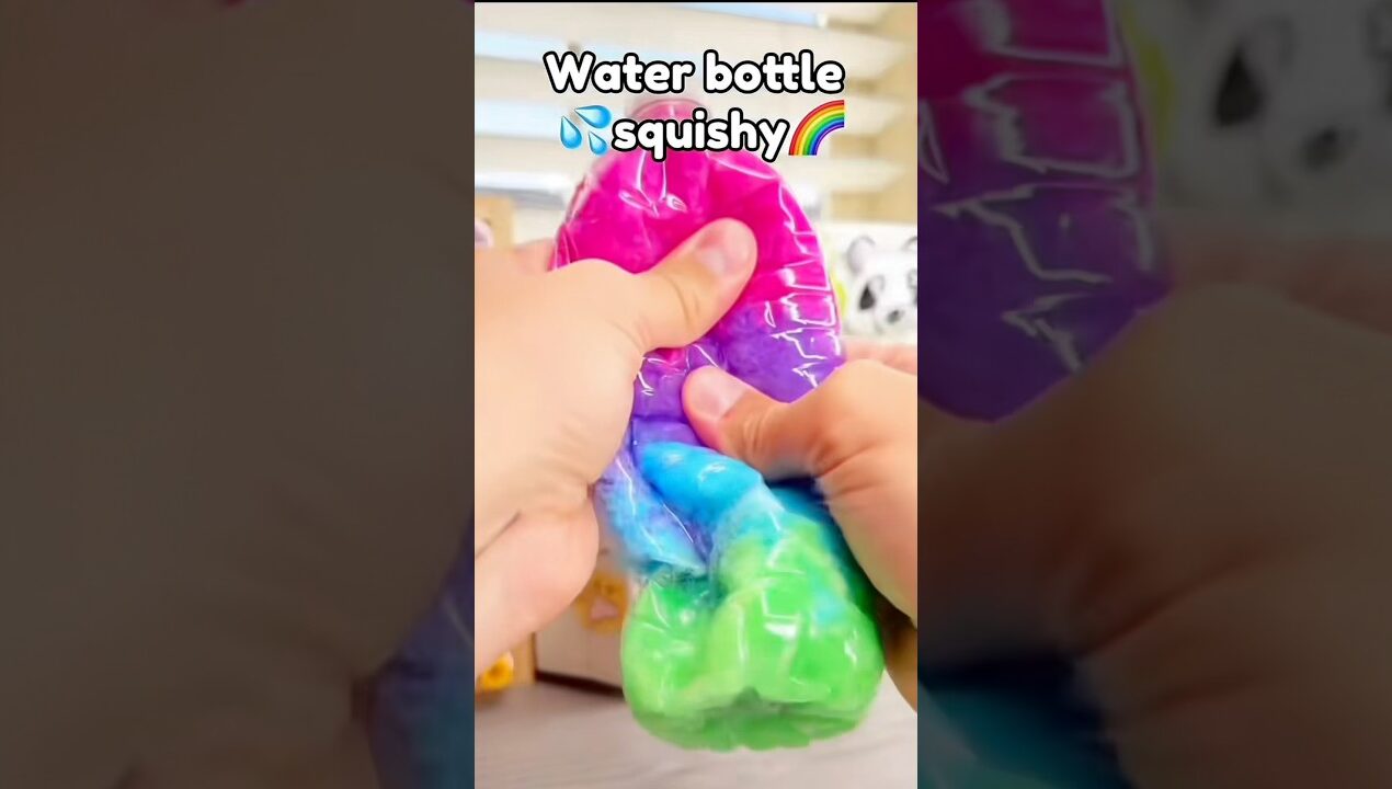💦DIY Viral bottle squishy🫧!?￼ #diycrafts #cutecrafts #papercraft #diy #craft
