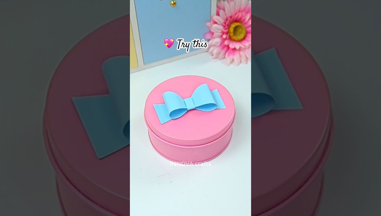 Try this 💖 DIY Paper Bow 🎀 Cute Paper Craft Ideas