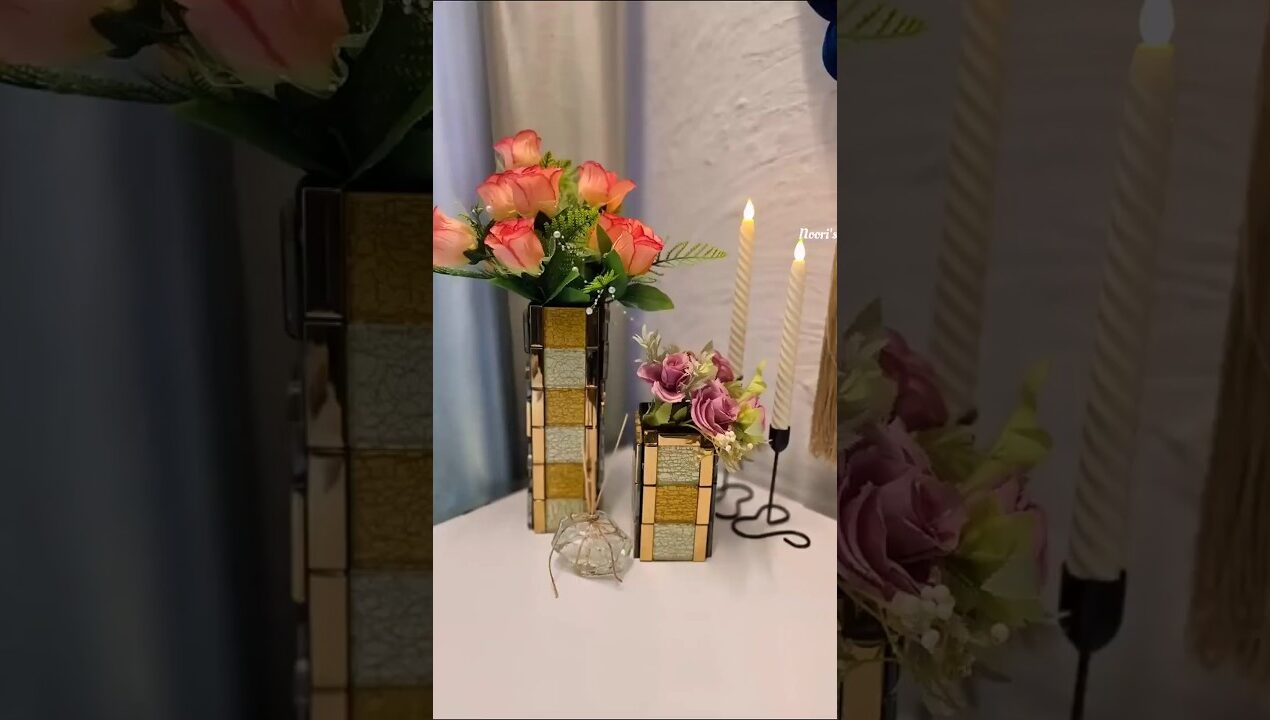 From box to decor #shortsviral #shorts #shortsvideo #shortsfeed #diy #vase #pot