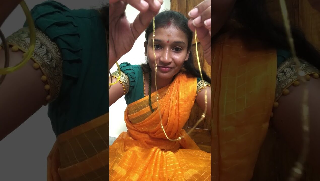Gold chain look | handmade jewellery #diycrafts #diy #viralvideo #shorts #goldchain #jewellerymaking