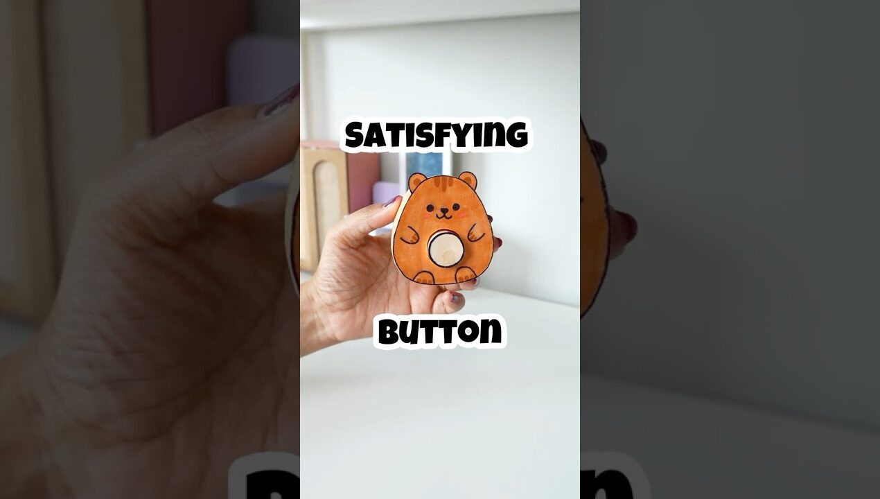 Cutest ASMR paper Craft #satisfying #diy #asmr #papercraft