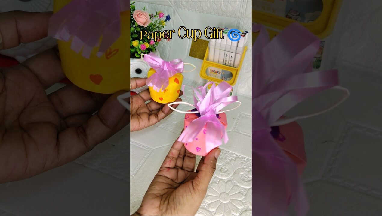 Diy Birthday Gift ideas 🎁✨ cutest paper craft 💝✨#shorts #craft #diy #gift #handmade #art #papercraft