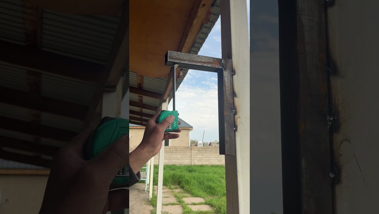 Method of attaching a magnet to a tape measure.#diy #ideas