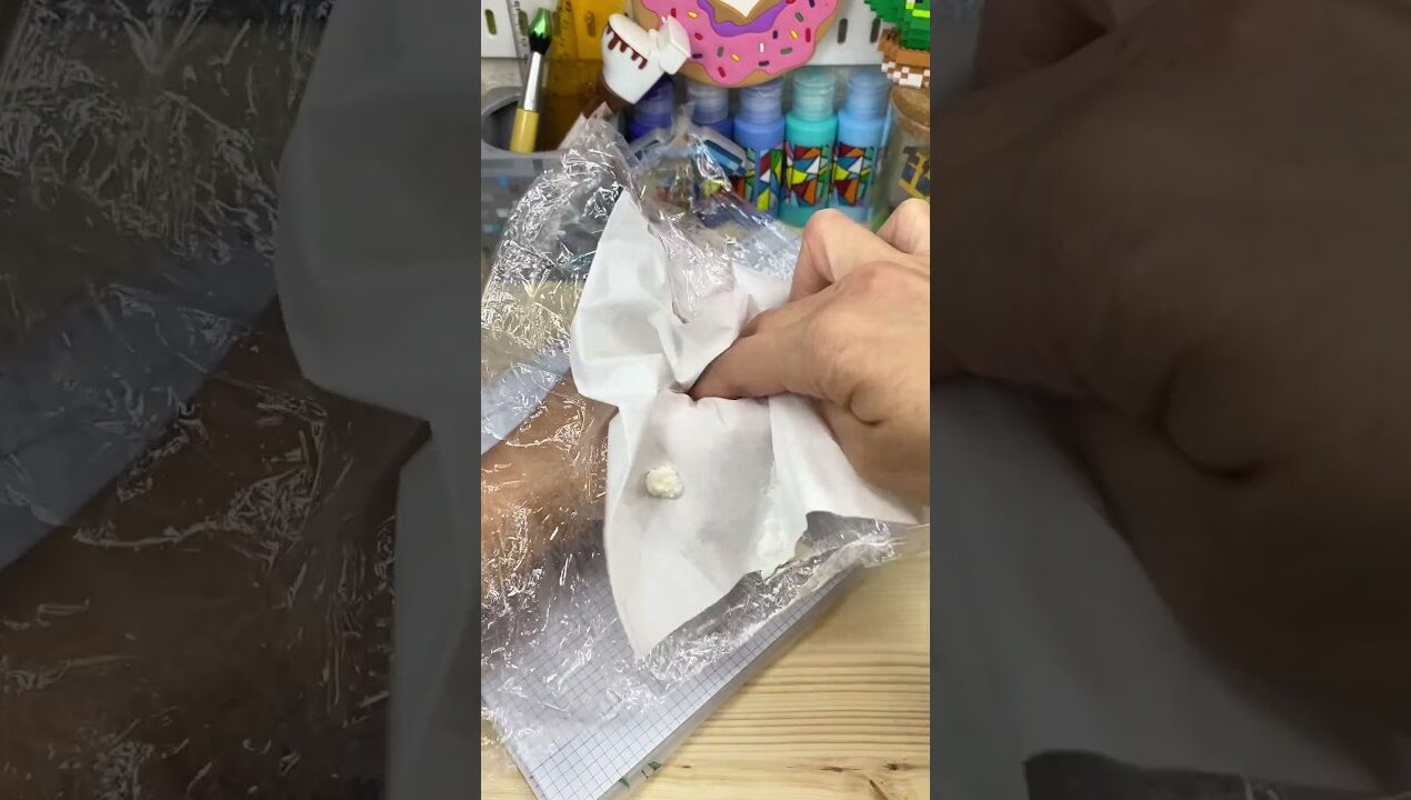 Como hacer Dumpling Squishy casero 🤯 Tutoriales Fáciles para gente Difícil #art #paper #manualidades