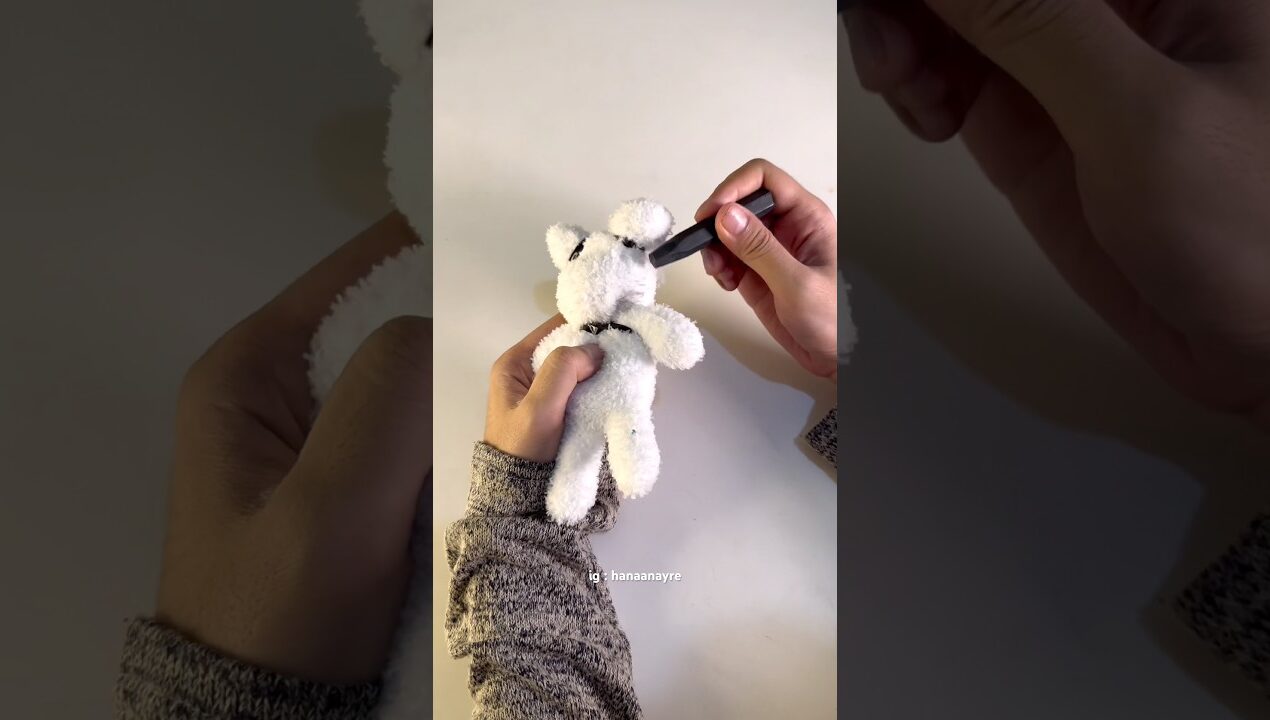Mirip apa tuh? 😳 #handgloves #kitten #cute #experiment #diy