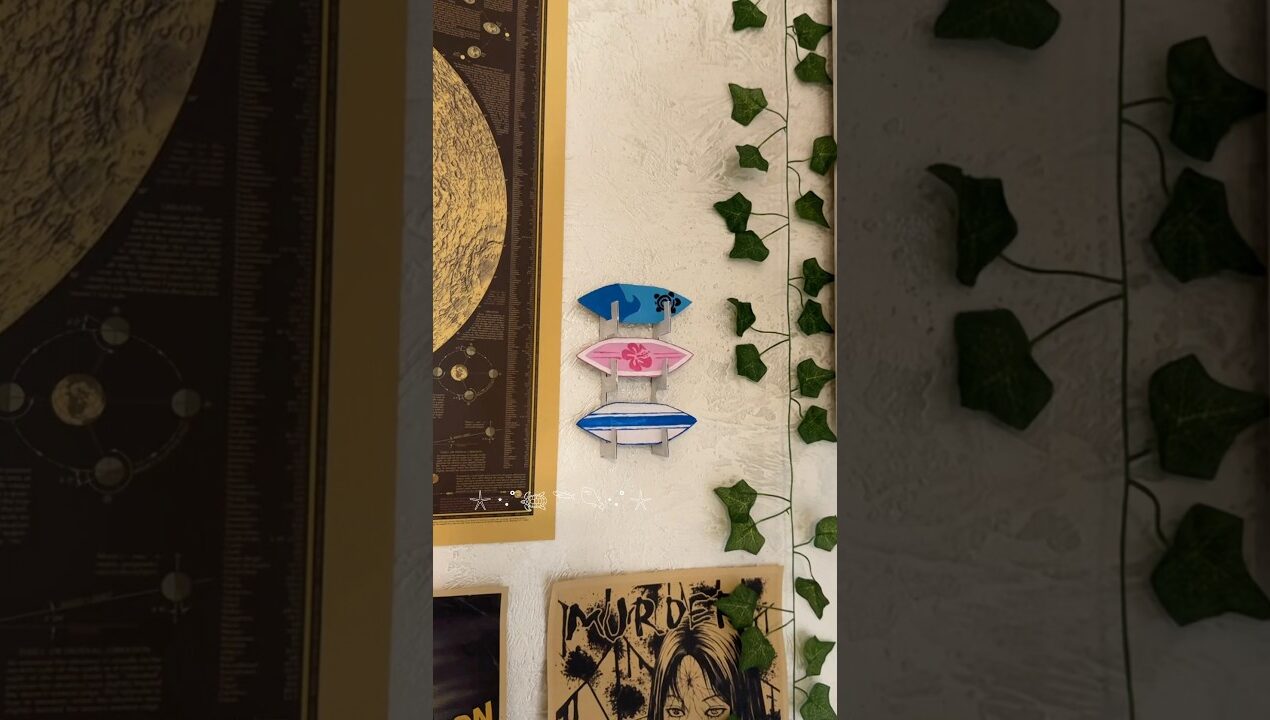 #diy summer room decor🌊🏄‍♀️