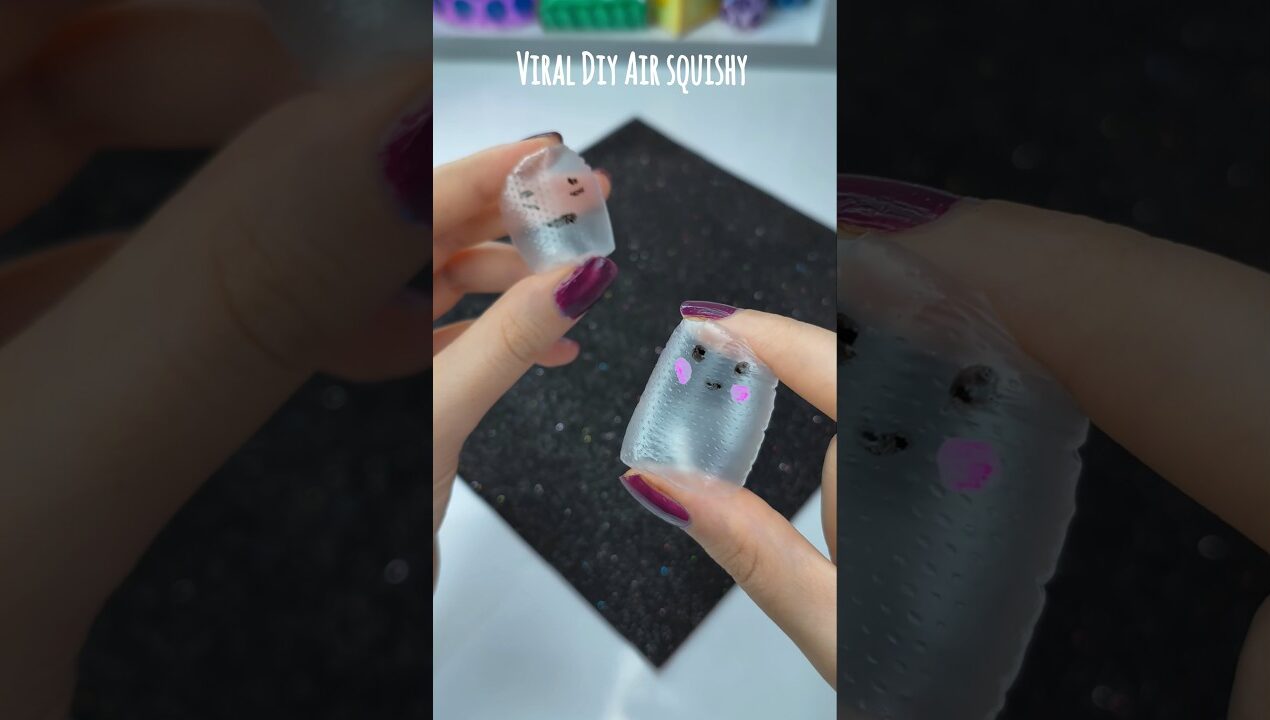 diy cute air squishy 💖 #diy #shorts #craft #viral