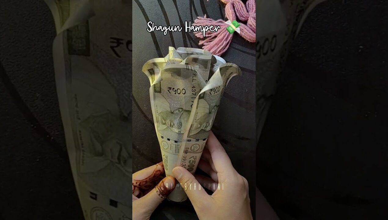 Shagun Hamper 💸 #shortvideo #diy #shorts #song #money #hampers #shagun #wedding #trending #trend