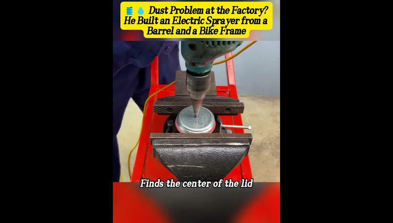 DIY Electric Sprayer Build from Scrap 🔥#Handmade #farmtools #lifehacks #diy #upcycle #maker #ideas
