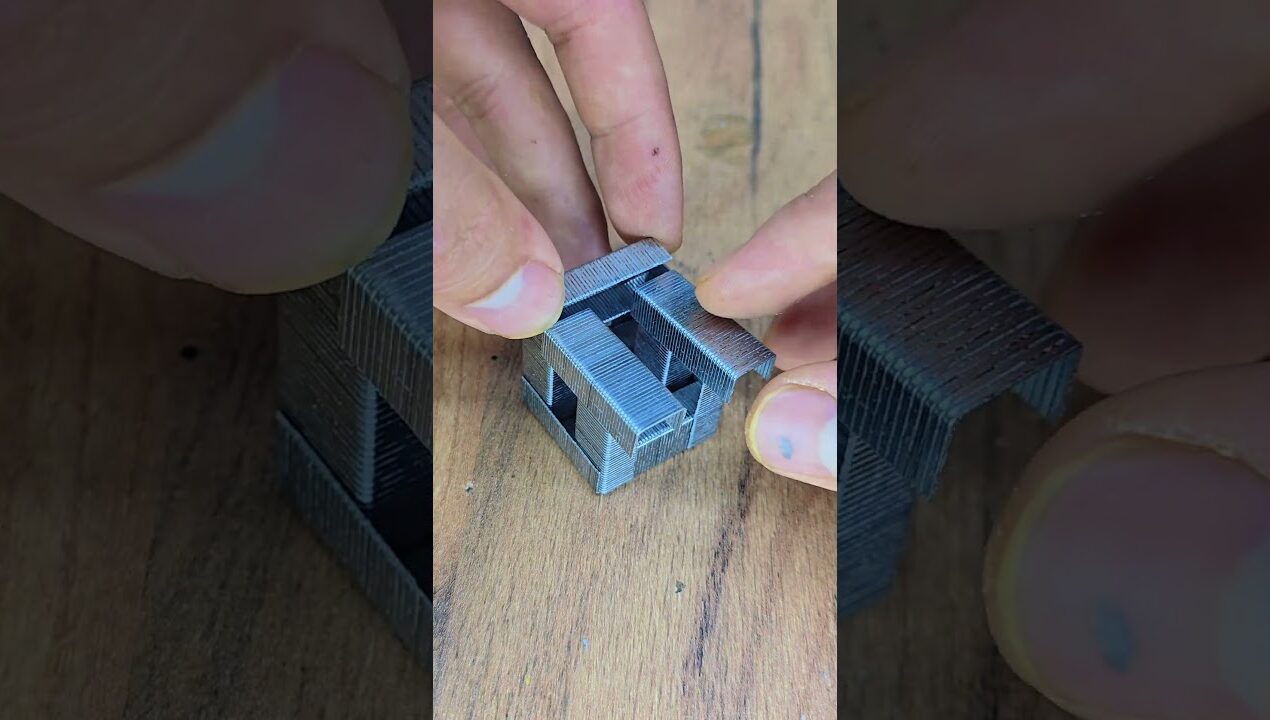 How to make a cube From a staples#diy #ideas #tricks #usa