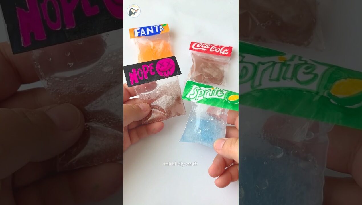 Try it DIY Soda pop Squishy 😍
