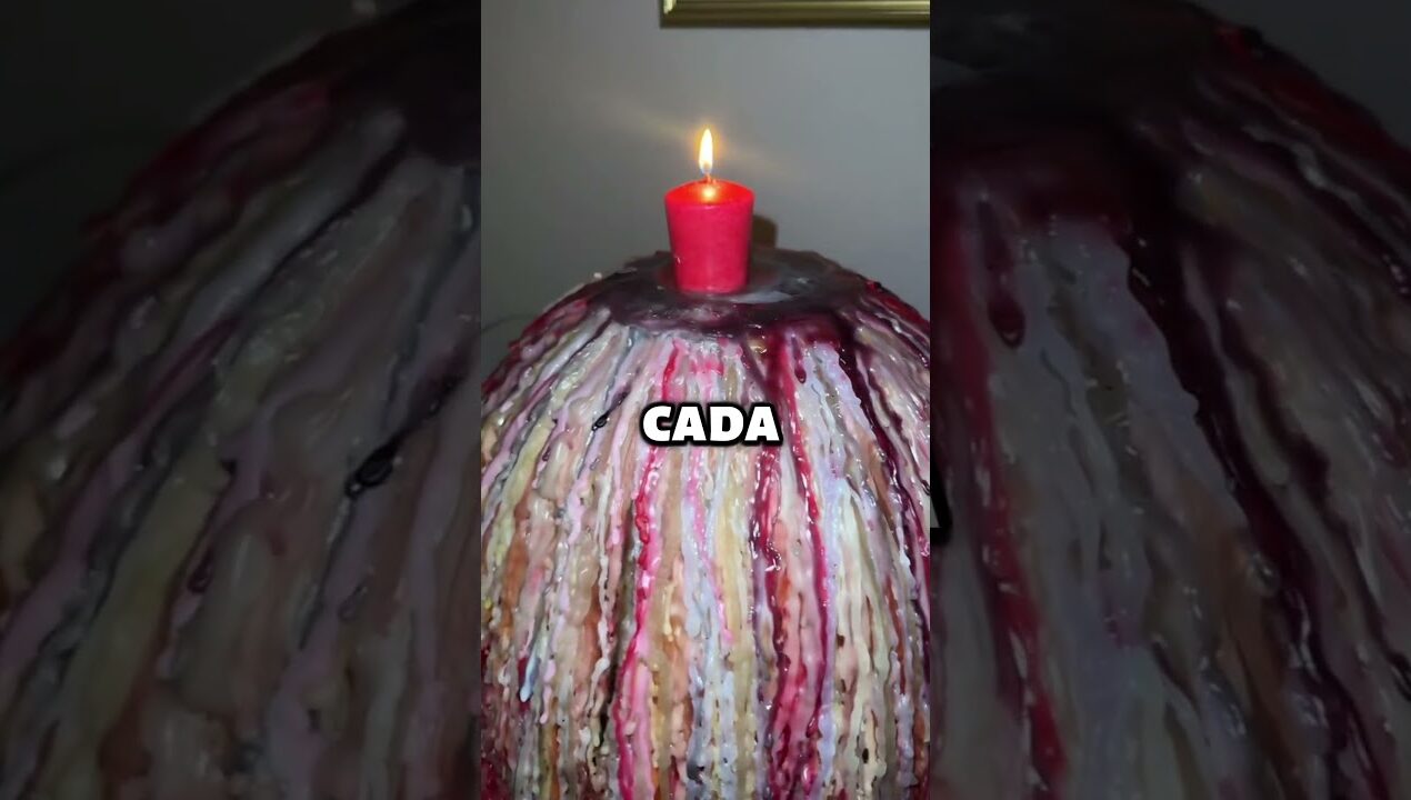 Esta vela tiene más de 40 años de historia #curiosidades #diy #shorts