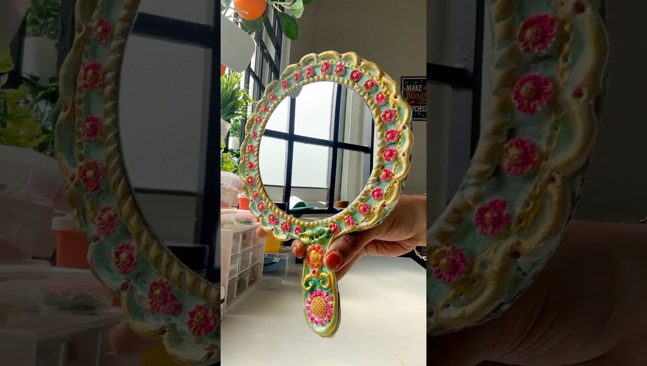 3d mirror parunga #shortvideo #shorts #mirror #art #diy #trending
