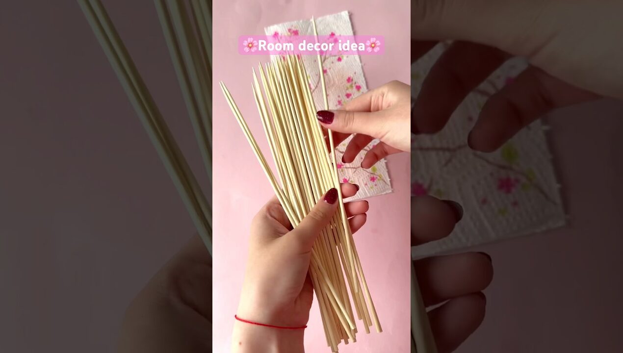 Cute room decor idea🌸 Diy lamp💕