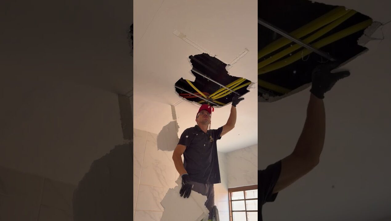 Nunca faça forro de isopor antes de ver esse vídeo #obra #diy