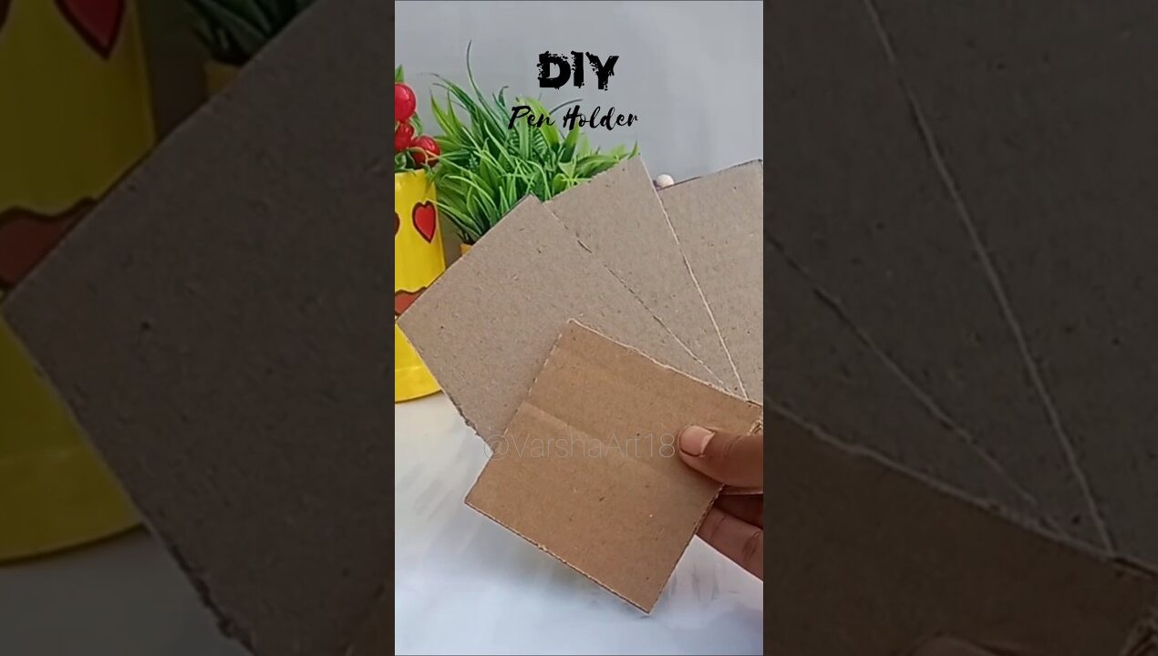 Unique Pen Holder ideas 💡 #shorts #ytshorts #diy #craft #vairal #trending