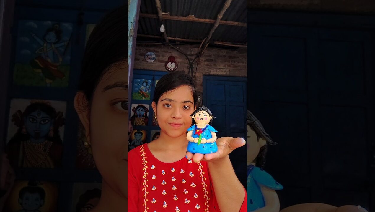 বোতলের মাথা দিয়ে পুতুল কত সুন্দর তৈরি 😱 #reels #craft #diy #doll #viral #shorts #trending #bottle