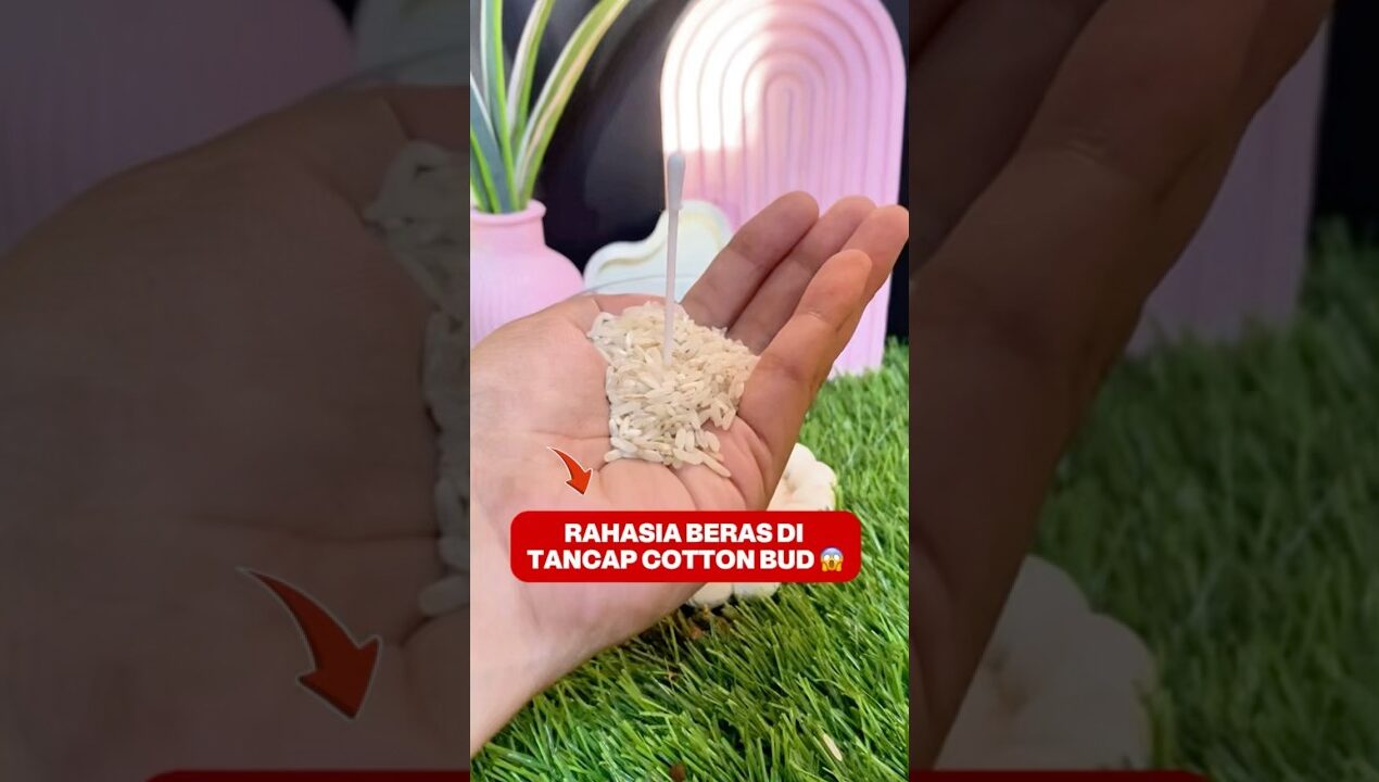 Rahasia CottonBud & Beras #tips #tipsandtricks #diy #ideas #tutorial