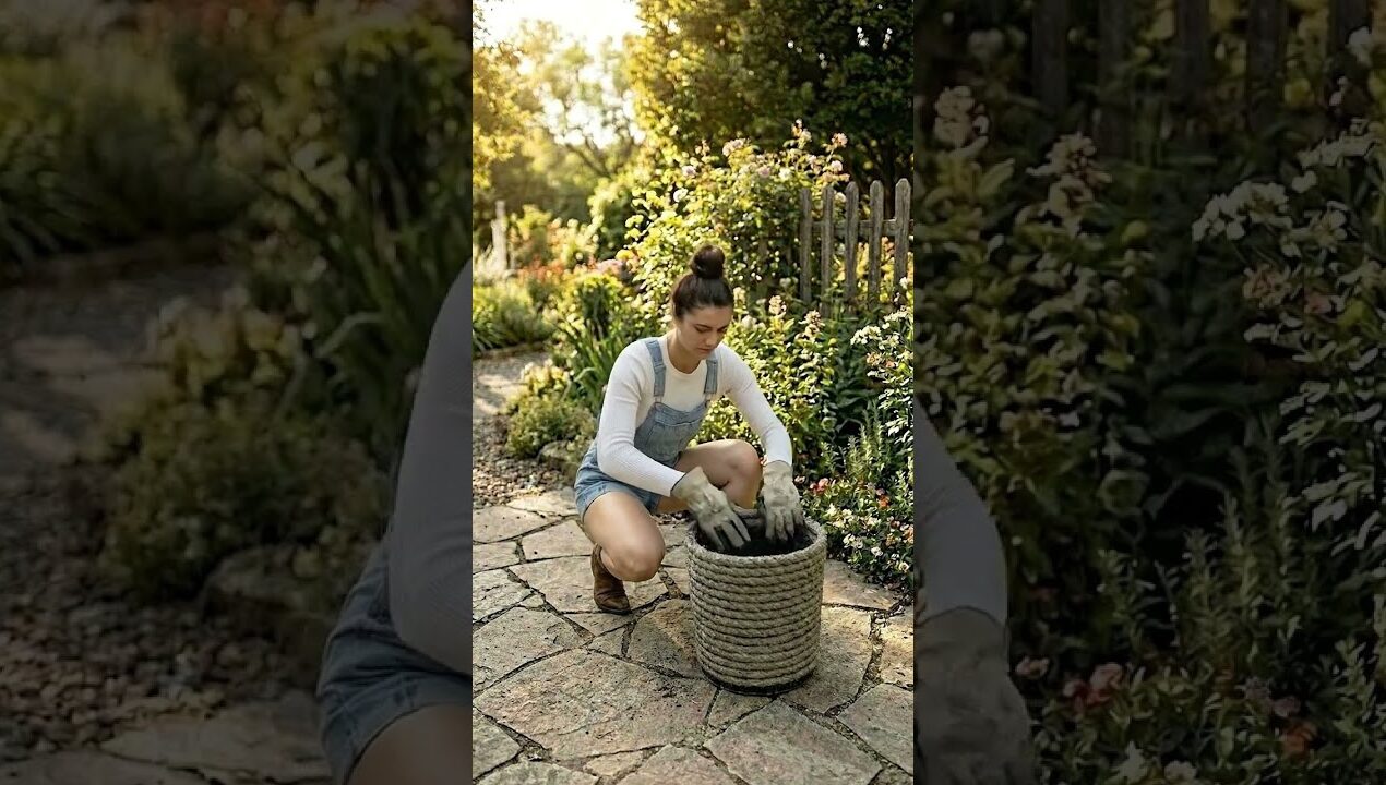 Don't Use Normal Flower Pots! Try This DIY 🤯🏺 #shorts #diy #satisfying