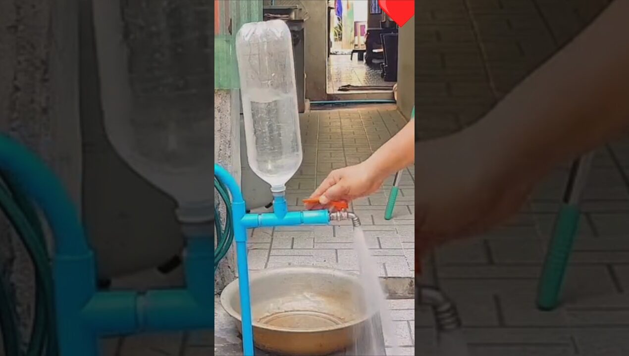 Fantástico truco para mejorar la presión del agua. (Hazlo tu mismo) #diy