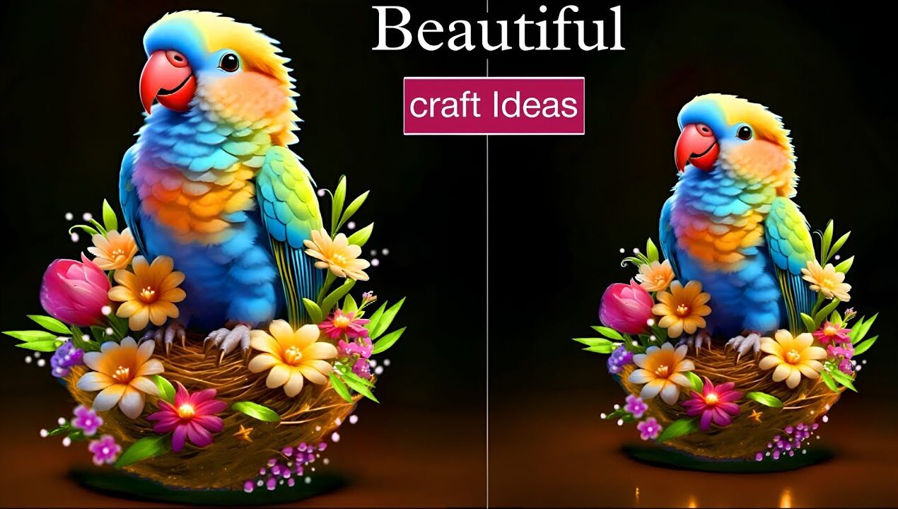 How To Make Bird | Home Decorating Ideas | DIY Plastic Bottle Craft 😍😜
