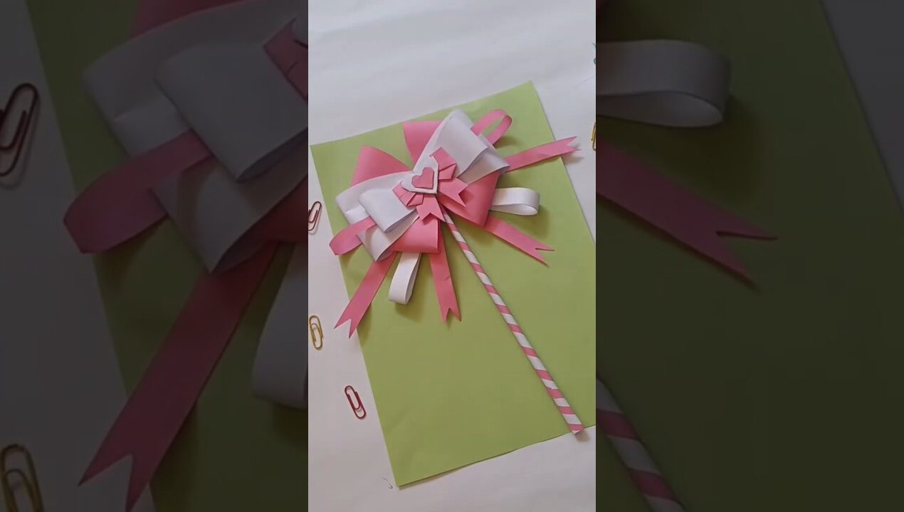 Amazing Craft Ideas with Paper | DIY Paper Gift | DIY Magic Wand #diy #papercraft #shorts #diyideas