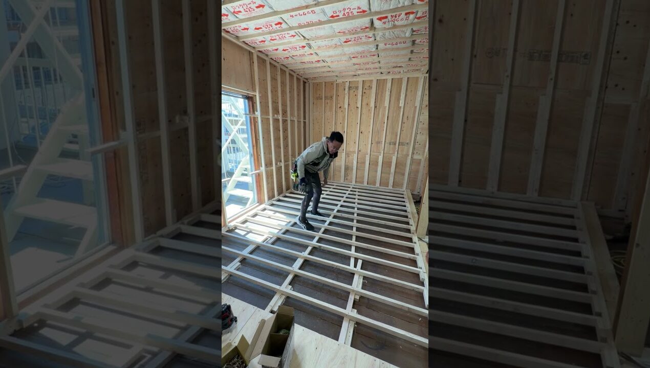 ピッチ細かくすべし #リフォーム #diy #shortvideo #職人 #大工 #施工