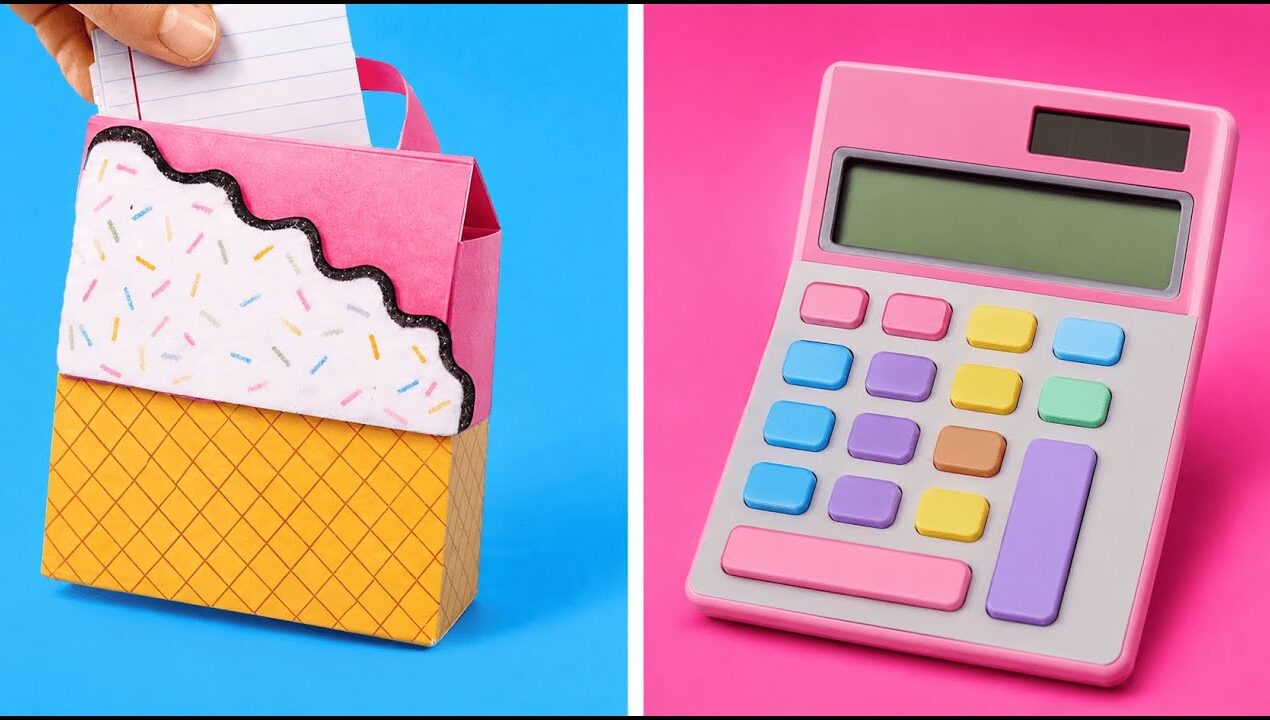 SMALL SCHOOL CRAFTS YOU NEED TO TRY! ✂️📚 Mini DIY Ideas by 123 GO!