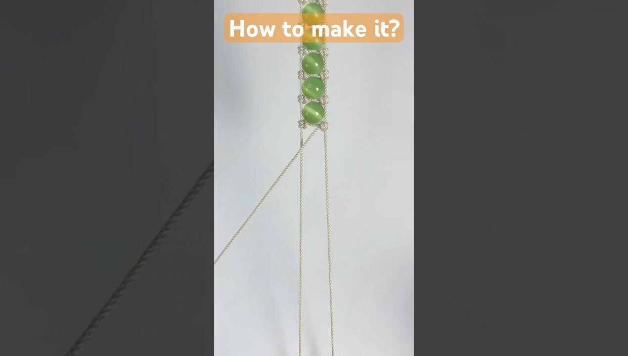 How to make it?#shorts #shortsfeed #diy #craft #diycrafts #handmade #howto #fashion #knot