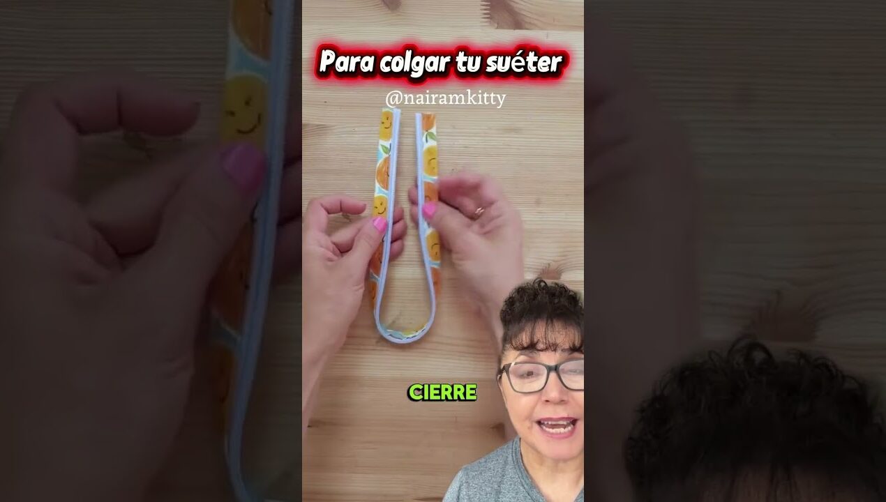 Para colgar tu suéter 😱 ##viral #lifehacks #diy #tips