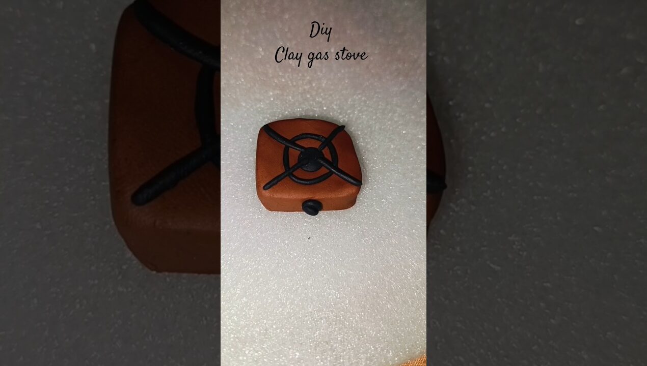 Clay Gas Stove #shorts #youtubeshorts #trending #viralvideo #clay #claycrafts #diy #art #fyp #viral