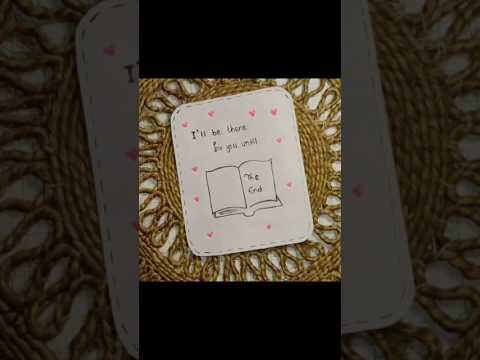 Handmade card for your loved ones | easy gift card ideas #diy #craft #handmade #giftideas #couple