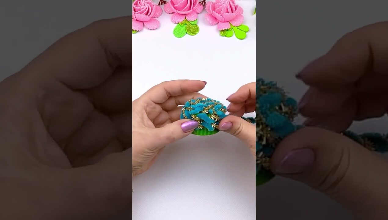 Pipe Cleaner Handmade Craft Idea That Looks Expensive #Shorts #DIY #Craft