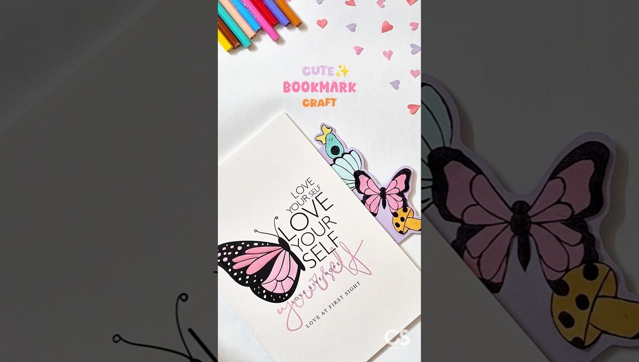 DIY Bookmark Ideas for Book Lovers 💕 #art #artwork #papercraft #craft #paper #diy #diycrafts