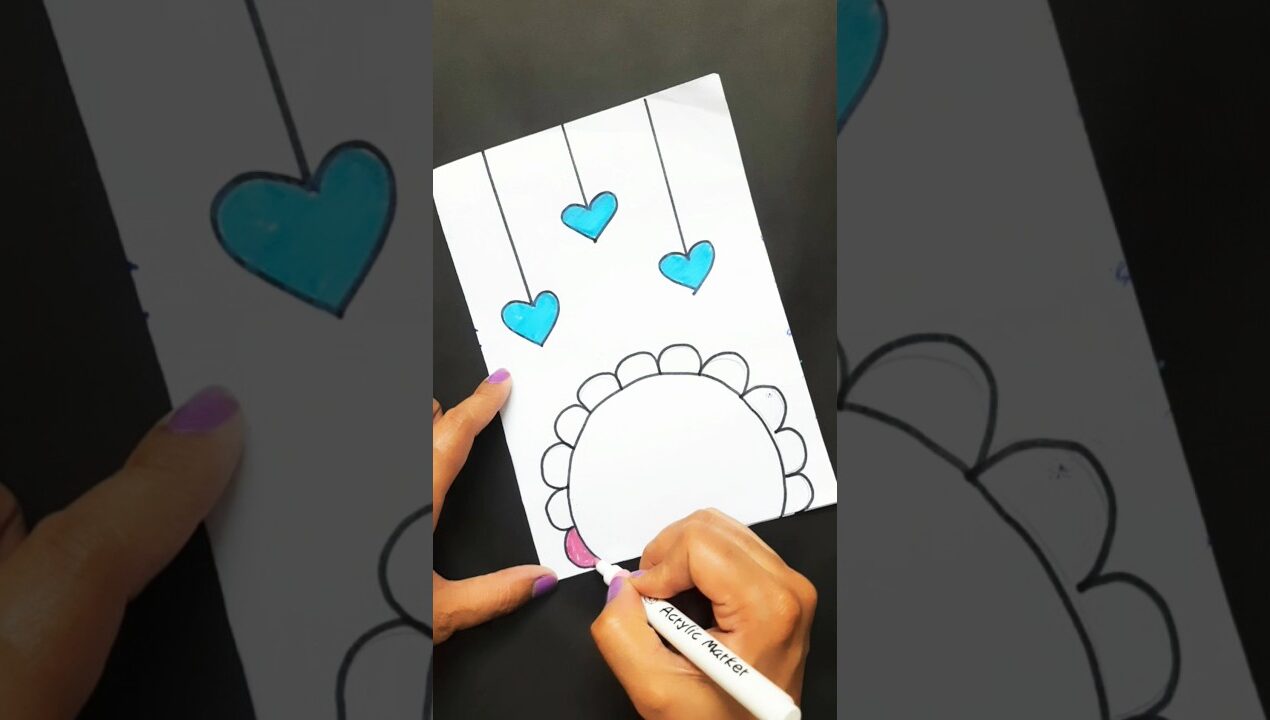 Easy card for Father's Day #shorts #fathersday #diy #trending #craft